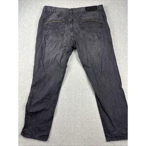 VTG Rocawear Jeans Men 42 (40x30) Black Baggy Y2K Streetwear Denim Grunge HipHop